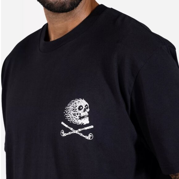 NWT Bad Birdie X Liquid Death Men's Golf To The Grave Graphic T- Shirt Small - Picture 3 of 6